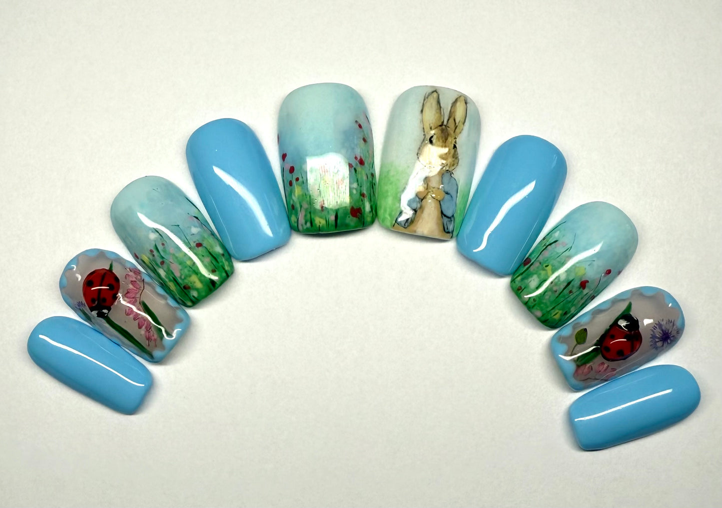 Peter Rabbit in the meadow