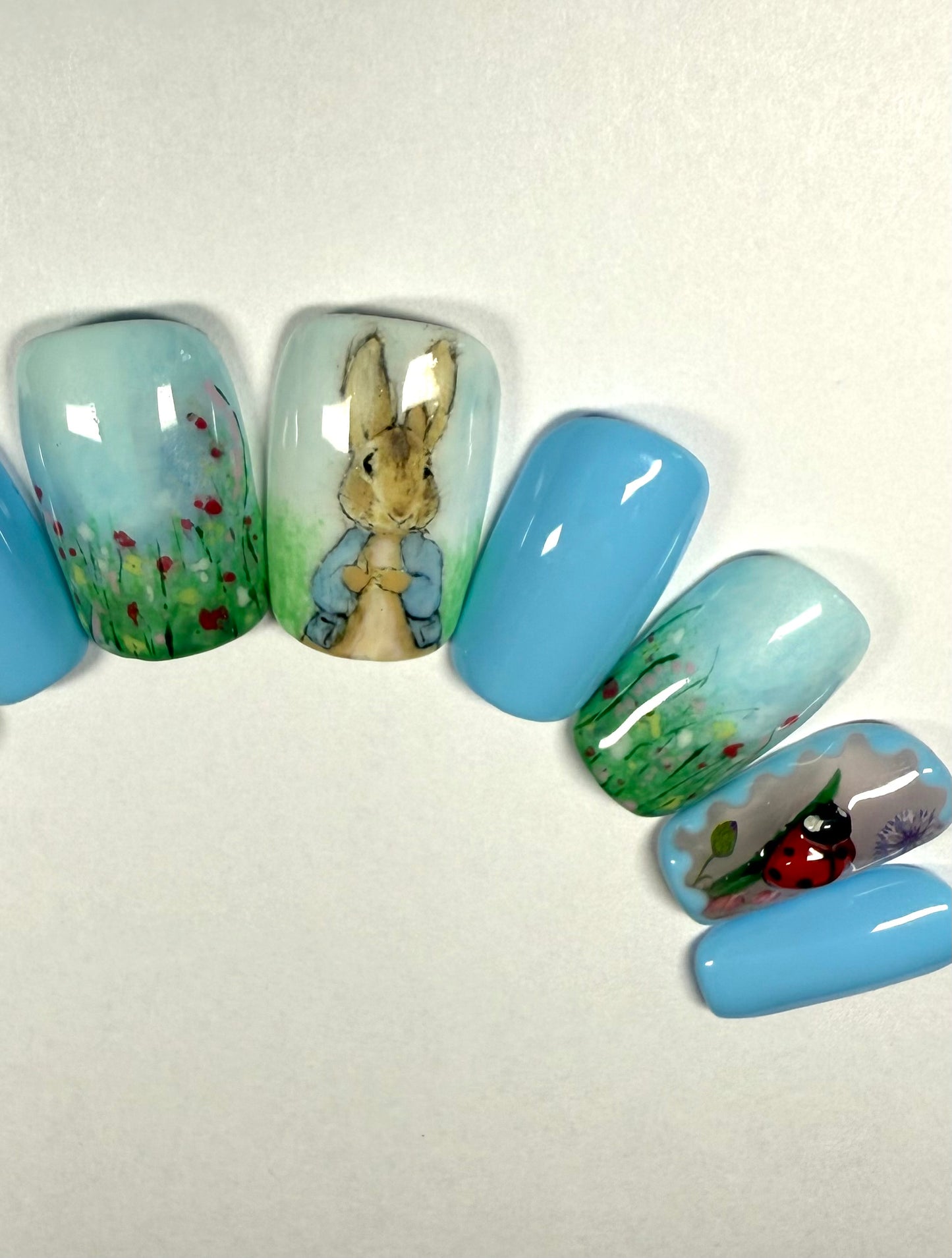 Peter Rabbit in the meadow