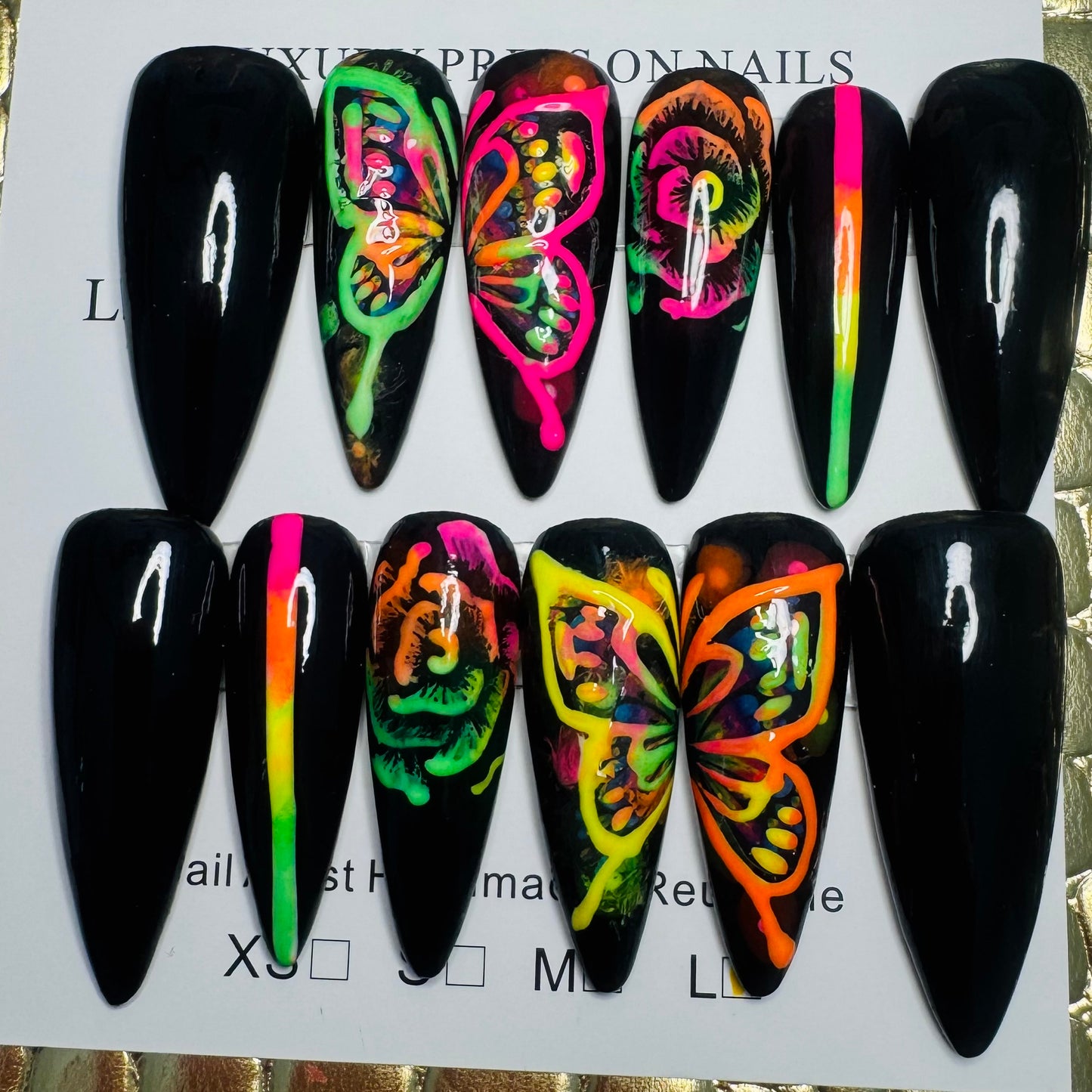 Neon Butterflies