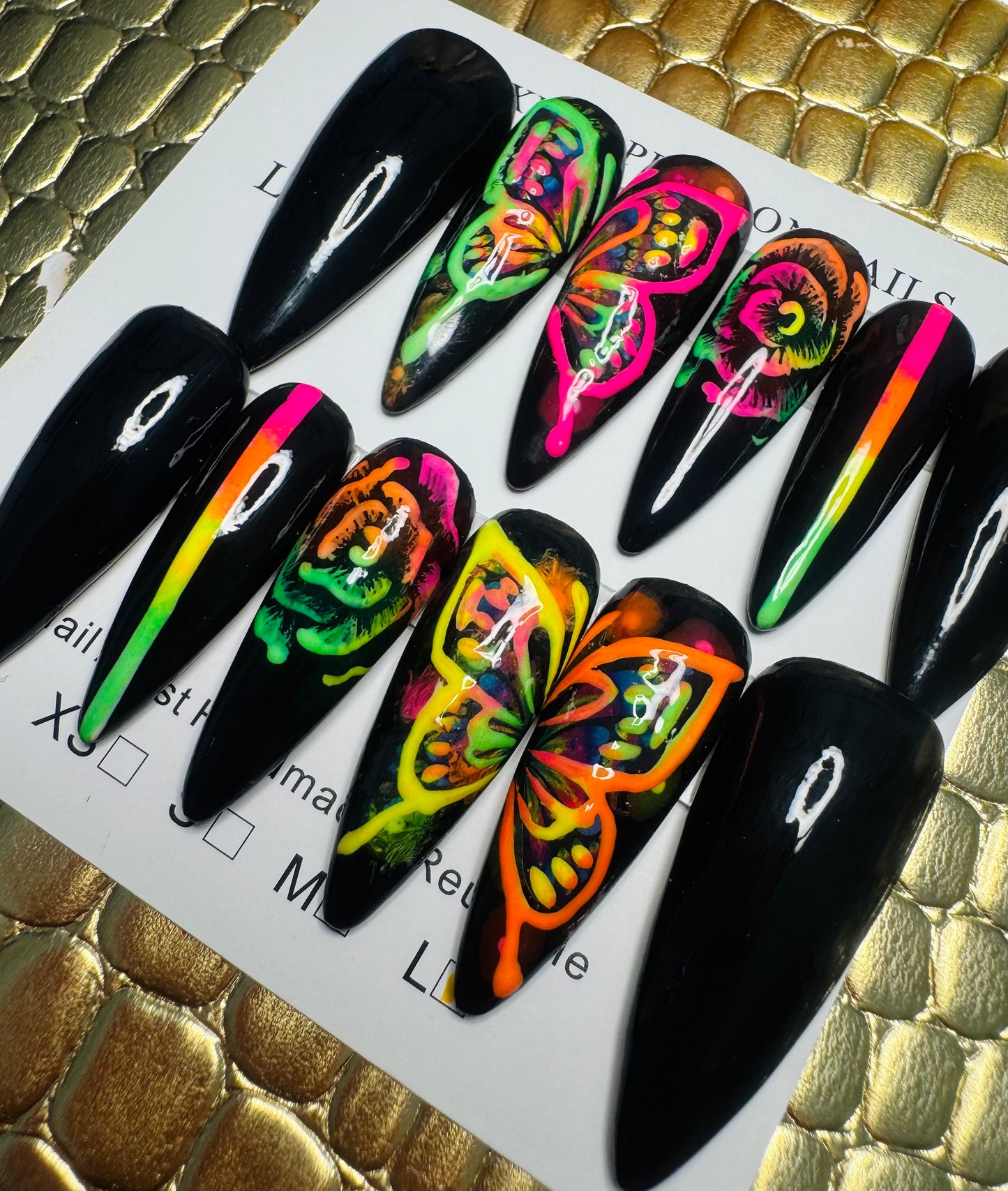 Neon Butterflies