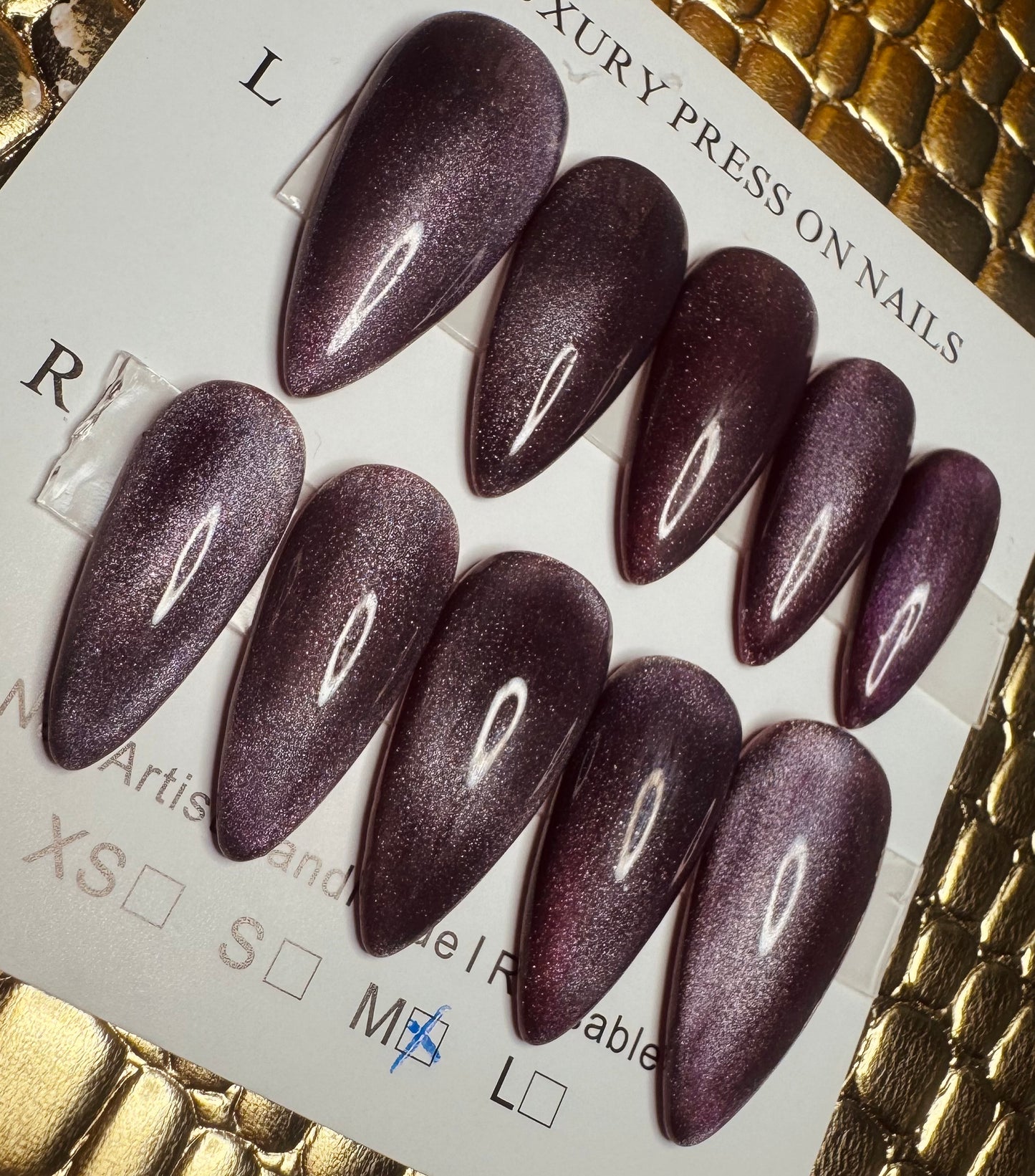Deep Red Cat eye