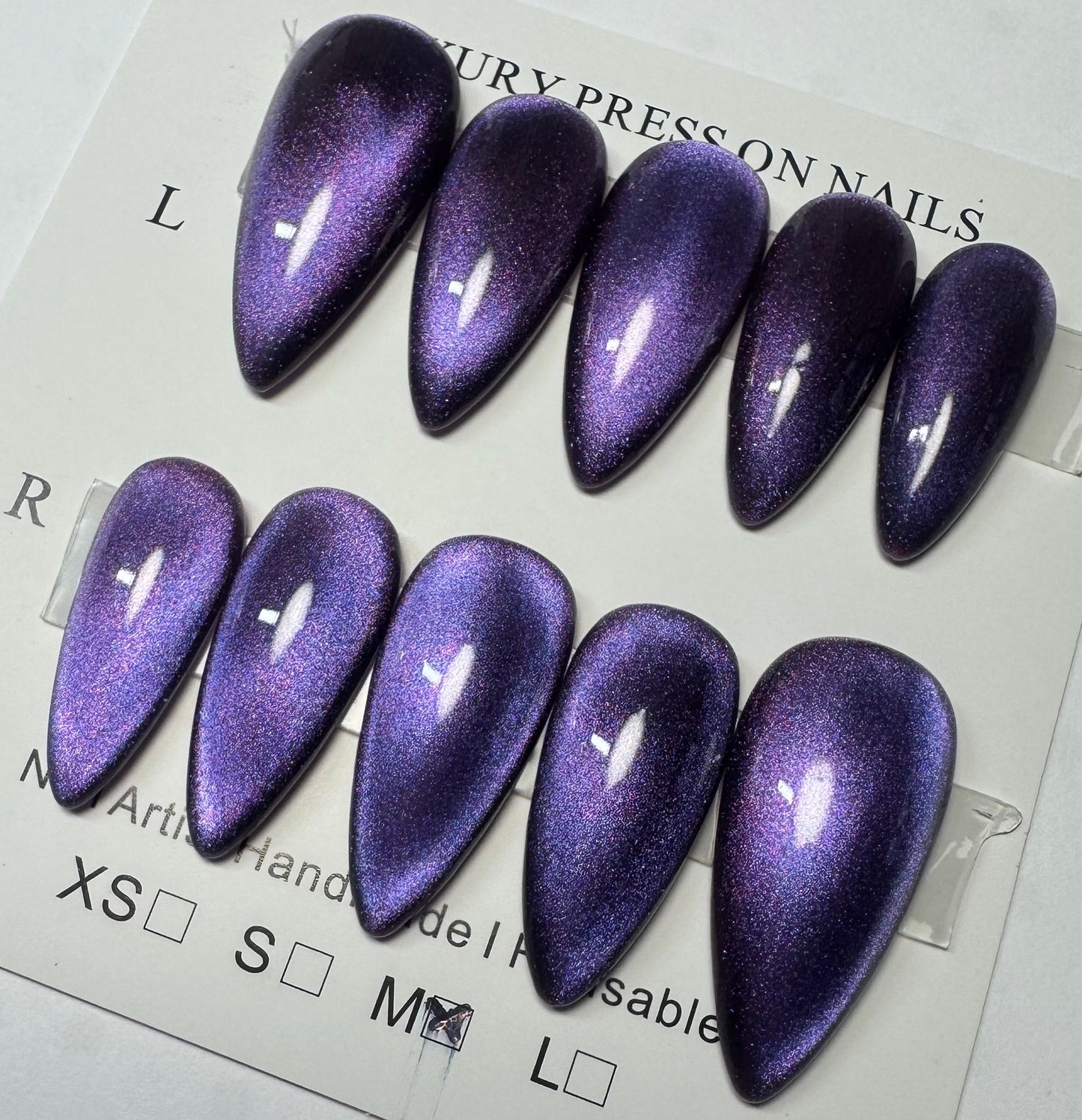 Purple Cat eye