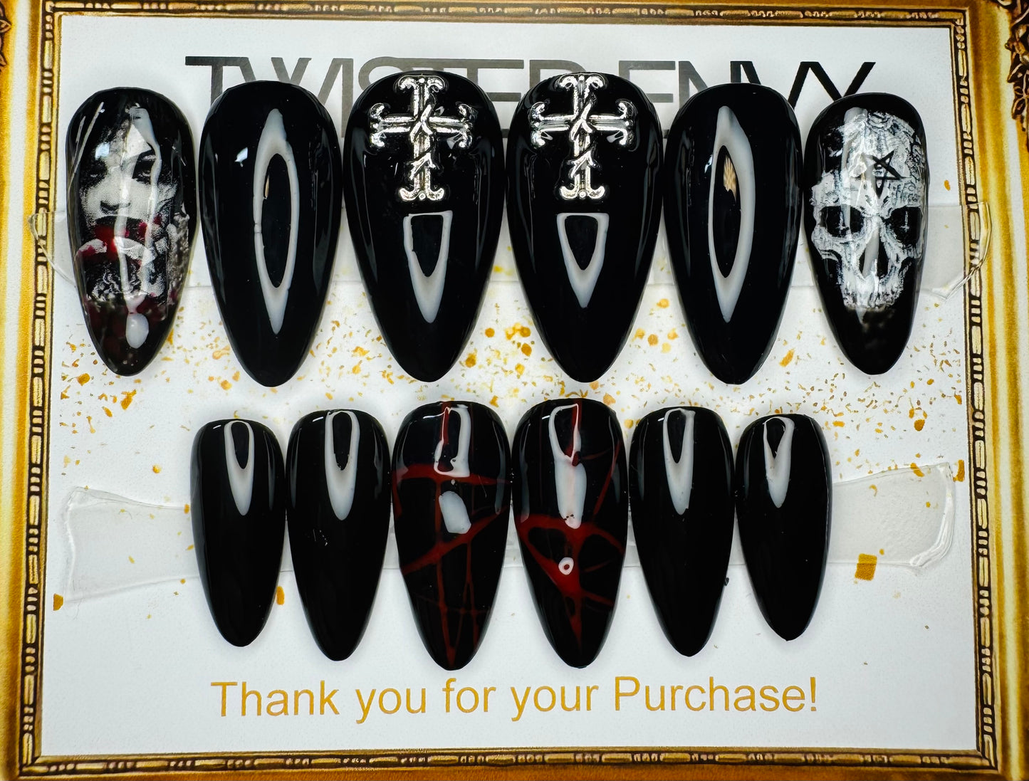 Gothic Black Skull