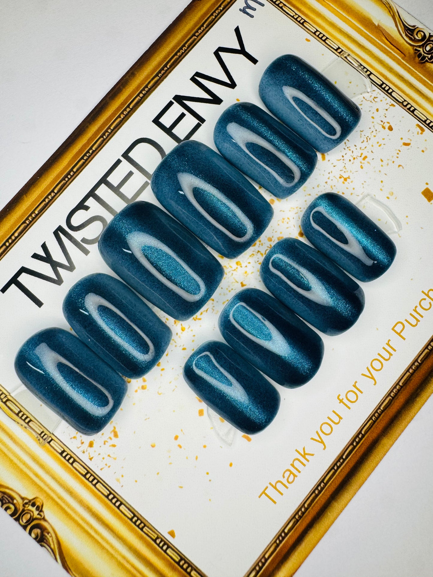 Blue Dazzle Cat Eye