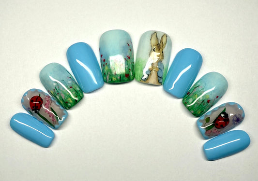 Peter Rabbit in the meadow