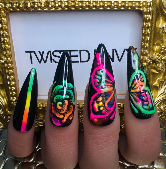 Neon Butterflies